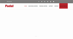 Desktop Screenshot of fadal.com